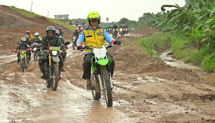 Gubernur Sumbar bersama Danrem 032 Tinjau Progres Pembangunan Tol Padang-Sicincin