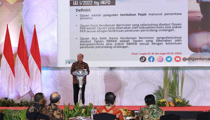 Rapat Pembahasan Sinergitas dan Mekanisme Pemungutan Pajak dan Opsen Pajak Daerah Pemerintah Provinsi Jawa Timur