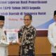 Bupati Agam, Andri Warman beserta Ketua DPRD Novi Irwan terima Penghargaan Wajar Tanpa Pengecualian dari Kepala BPK Perwakilan Sumbar, Arif Agus