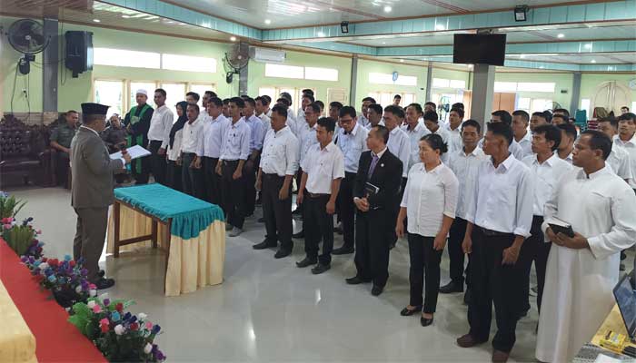 Pelantikan PPK Kepulauan Mentawai