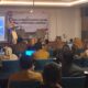 Kepala BSKDN Yusharto Huntoyungo memberi sambutan dalam Pembinaan Inovasi Daerah secara Lintas Kementerian/Lembaga (K/L) di Unhas Hotel and Convention Makassar, Sulawesi Selatan