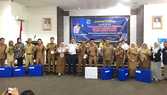 Pemkab Solok Launching Pembayaran Perdana PBB P2 secara Online