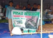 Pemuda Korong Tarok Kayu Tanam Bantu Korban Banjir Lahar Dingin di Kabupaten Agam