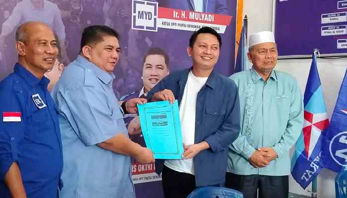 Hamsuardi Mendaftar ke Partai Demokrat Pasaman Barat