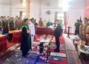 Wabup Sijunjung Lantik Pejabat PAW Wali Nagari Kumanis April Mulyadi