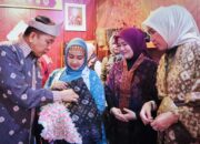 Kunjungi Stan Gambo Muba, Pj Gubernur Sumsel Beri Motivasi Pengrajin
