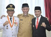 Masa Jabatan Berakhir, Hendri Septa dan Ekos Albar Pamit ke Gubernur, Andree Algamar Jadi Penjabat Wako Padang