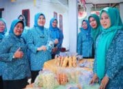 Pj Ketua PKK Muba Apresiasi Inovasi Produk Olahan Kelapa PKK Kecamatan Lalan