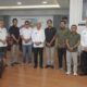 Bupati Asahan, H Surya bersama Pengurus SMSI Kabupaten Asahan