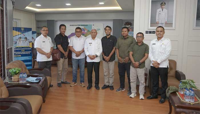 Bupati Asahan Terima Audiensi Pengurus SMSI