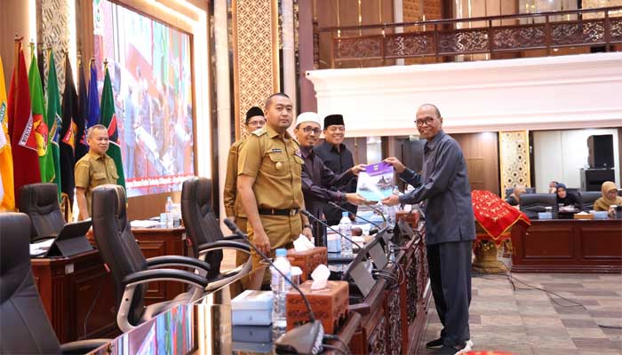 DPRD Sumbar gelar rapat paripurna pembahasan Ranperda Penyelenggaraan Penyiaran