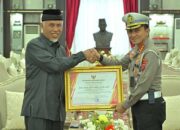 Sistem One Way Lebaran Sukses, Ditlantas Polda dan BPJN Sumbar Terima Penghargaan