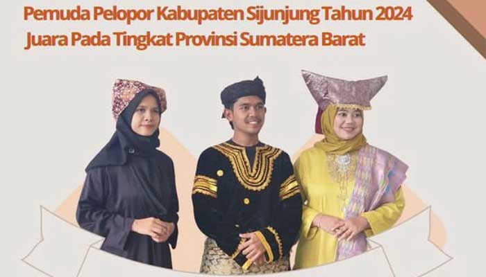 Dua Pemuda Pelopor Kabupaten Sijunjung Wakili Sumbar ke tingkat Nasional