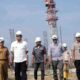 Bupati Dharmasraya Tinjau Perkembangan Pembangunan Pasar Rakyat Modern di Sungai Rumbai