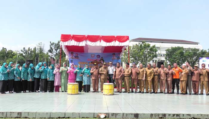 Pembukaan Jambore Kader PKK Berprestasi tingkat Kabupaten Pasaman Barat