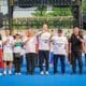 Ketua DPD RI, AA LaNyalla Mahmud Mattalitti menghadiri acara Olympic Day Road to Paris 2024 di Lapangan Hoki, GBK Senayan, Jakarta