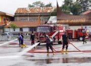 Persiapan Salat Iduladha 1445 H, Pemko Padang Panjang Bersihkan Lapangan Bancalaweh