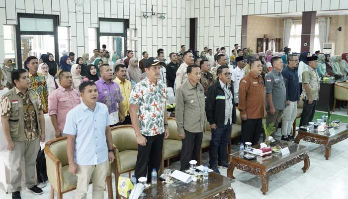 Rapat Koordinasi TPPS Periode 3 dan Pencanangan Intervensi Serentak Pencegahan Stunting di Kabupaten Solok Selatan