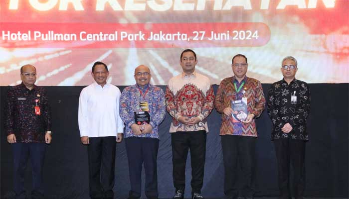 Peluncuran Surat Edaran Bersama (SEB) berkaitan dengan pengadaan barang/jasa pemerintah pada Badan Layanan Umum Daerah (BLUD) sektor kesehatan