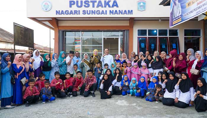 Peresmian Perpustakaan Nagari Sungai Nanam