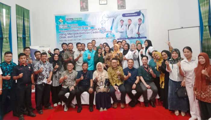 RS Ibu Kartini Kisaran Gelar Seminar Kesehatan Trauma Cedera Tulang Otak dan Saraf