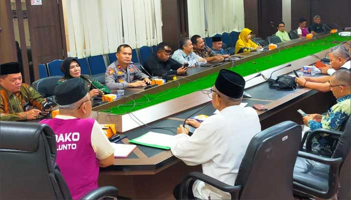 Rapat PHBI Kota Sawahlunto terkait pelaksanaan Hari Raya Idul Adha 1445 H