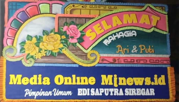 Resepsi Pernikahan Putra Sekwan DPRD Sumbar Bertabur Ucapan Selamat