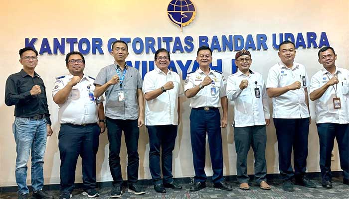 Setjen DPD RI di Kantor Otoritas Bandar Udara Kualanamu
