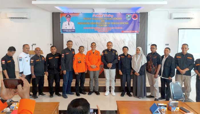 Sosialisasi Mitigasi Bencana dan Pengukuhan Gerakan Kencana Kabupaten Solok