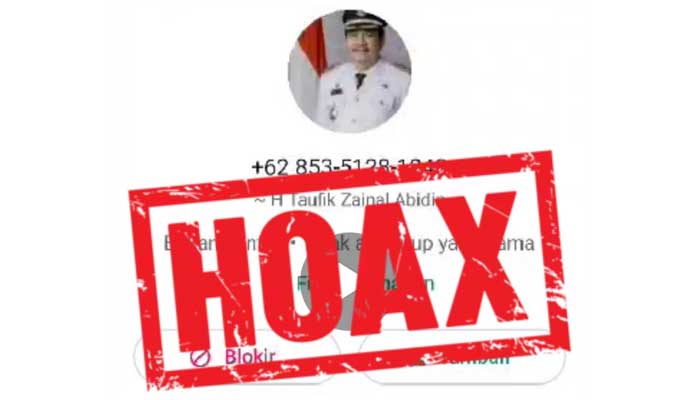 Waspada! Ada Modus Baru Penipuan Mengatasnamakan Wakil Bupati Asahan