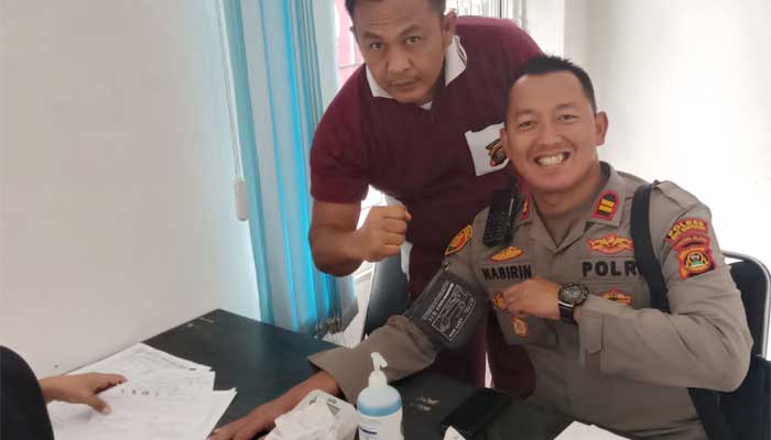 Si Dokkes Polres Muba Adakan Donor Darah