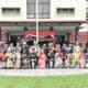 Foto bersama usai peringatan Hari Kelahiran Pancasila di halaman Kantor Gubernur Sumbar