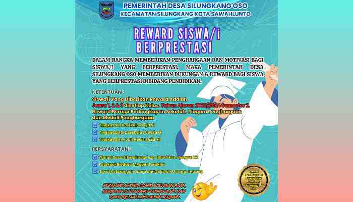 Anak-anak Berprestasi Desa Silungkang Oso Sawahlunto Diberi Reward 1 Anak-anak Berprestasi Desa Silungkang Oso Sawahlunto Diberi Reward