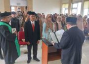 Bupati Agam Lantik Dua Walinagari Persiapan di Tilatang Kamang