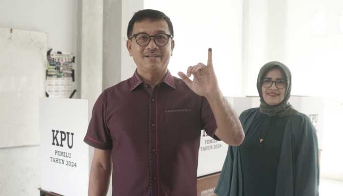 Bupati Solsel, Khairunas Gunakan Hak Pilihnya dalam PSU DPD RI