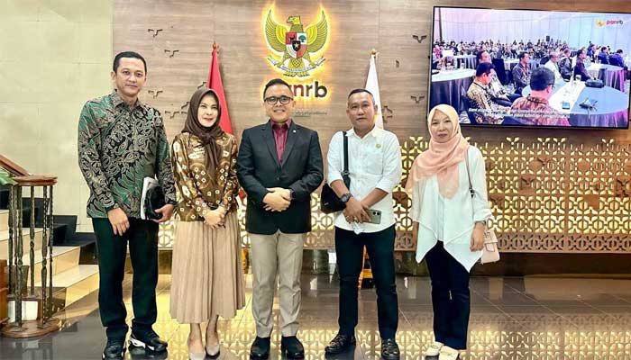DPRD dan Pemkab Muba bersama Menteri PANRB, Abdullah Azwar Anas