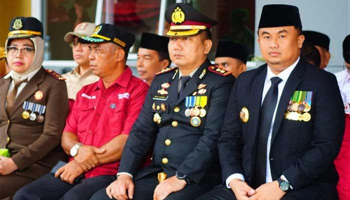 HUT Bhayangkara ke-78 di Polres Dharmasraya