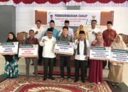 224 Mustahik Terima Penyaluran Zakat Tiga Program Baznas Agam