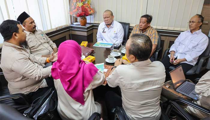 PW LSH ISNU bertemu Ketua DPD RI, AA LaNyalla Mahmud Mattalitti