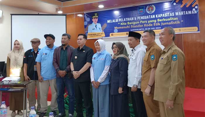PWI Sawahlunto Gelar Pelatihan Dasar Jurnalistik untuk Pelajar dan Penguatan Kapasitas Wartawan