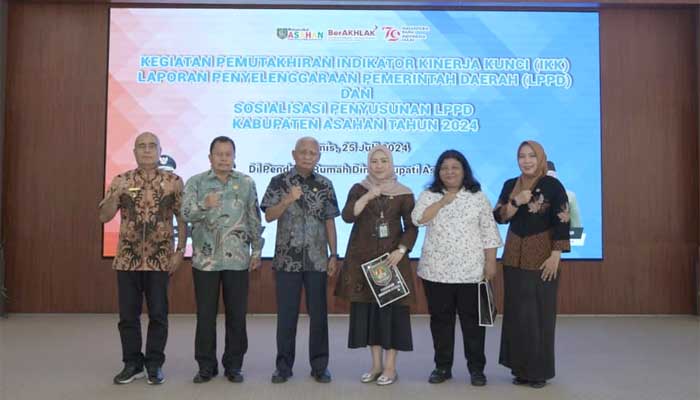 Bupati Asahan Ikuti Pemutakhiran Indikator Kinerja Kunci LPPD