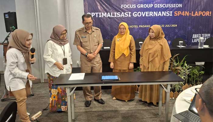 Pemkab Agam tandatangani Optimalisasi Governansi SP4N LAPOR!