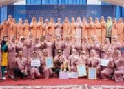 Solok Selatan Juara I Lomba Defile dan Yel-yel PKK Tingkat Sumbar