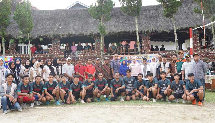 Pembukaan Turnamen Volley Ball Putra Antar Nagari se-Kecamatan X Koto Diatas, Kabupaten Solok