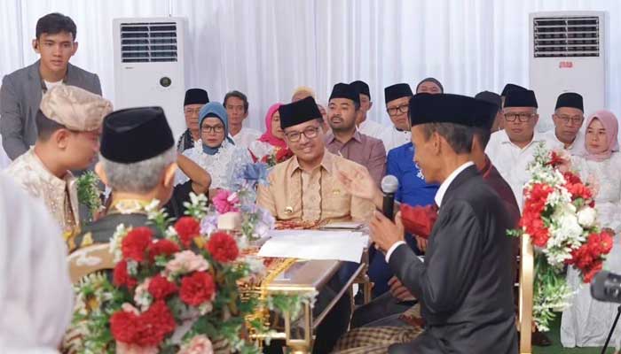 Wabup Solok Selatan Yulian Efi Nikahkan Putri Sulungnya