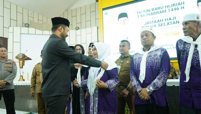 Ketua DPRD Solok Selatan, Zigo Rolanda dalam peringatan tahun baru Islam, 1 Muharram 1446 H