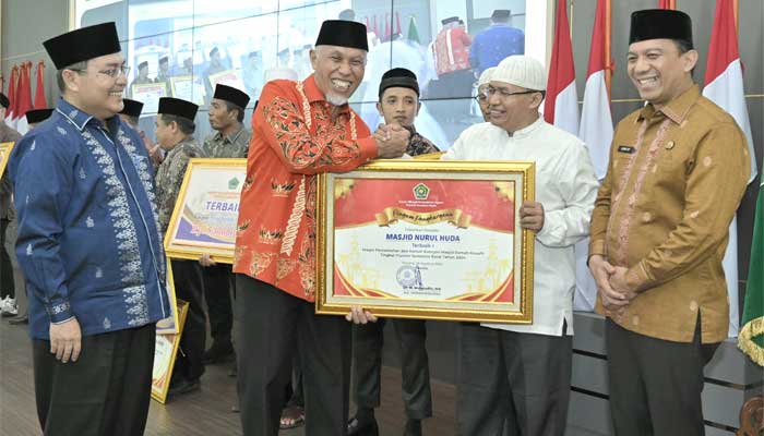 10 Masjid di Sumbar Raih Ampera Award 2024