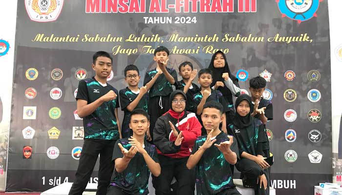 Atlet PPS Ragawaru Sawahlunto Borong 8 Medali di Kejuaraan Minsai Al-Fitrah III di Payakumbuh