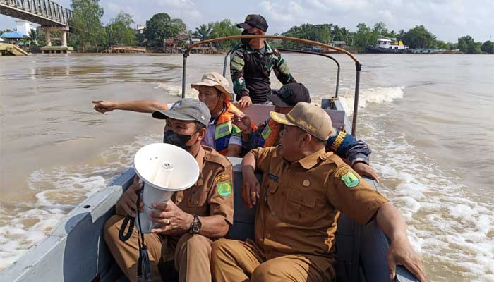 BPBD Muba Sigap cari korban tenggelam jembatan ambruk