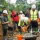 Bupati Agam Letakkan Batu Pertama Pembangunan Jembatan Penghubung Parit Panjang - Silayang